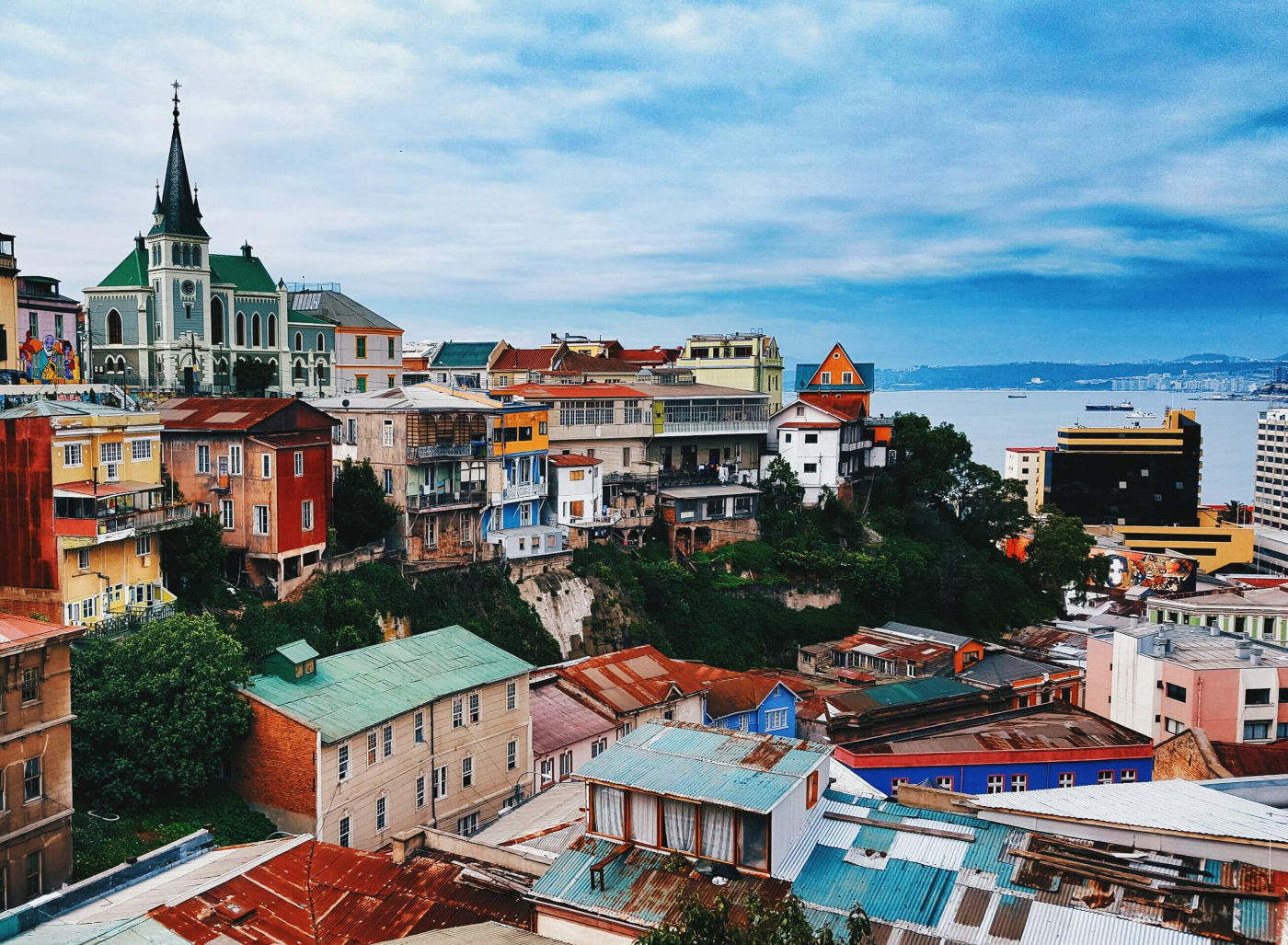 Costa della regione di Valparaíso in Cile